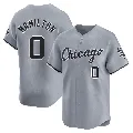 Youth Chicago White Sox ＃0 Billy Hamilton Gray Limited Road Jersey
