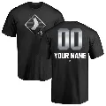 Youth Chicago White Sox ＃00 Custom T-Shirt Black Custom Midnight Mascot T-Shirt -