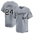 Youth Chicago White Sox ＃24 Joe Crede Gray Limited Road Jersey