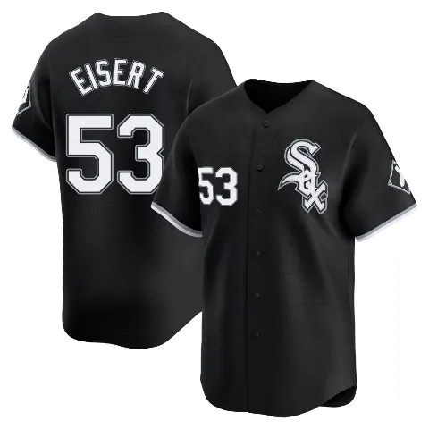 Youth Chicago White Sox ＃53 Brandon Eisert Black Limited Alternate Jersey