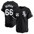 Youth Chicago White Sox ＃66 Prelander Berroa Black Limited Alternate Jersey