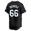 Youth Chicago White Sox ＃66 Prelander Berroa Black Limited Alternate Jersey