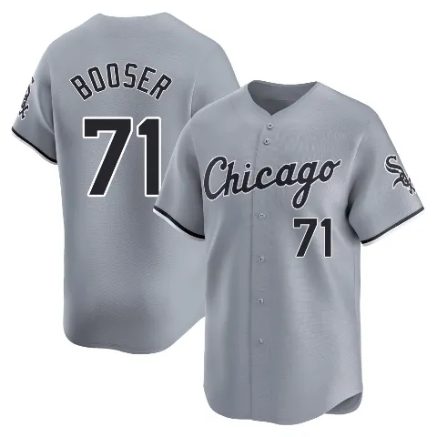 Youth Chicago White Sox ＃71 Cam Booser Gray Limited Road Jersey