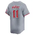 Youth Cincinnati Reds ＃11 Hal Mcrae Gray Limited Away Jersey