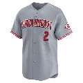 Youth Cincinnati Reds ＃2 Gary Redus Gray Limited Away Jersey
