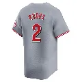 Youth Cincinnati Reds ＃2 Gary Redus Gray Limited Away Jersey