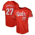 Youth Cincinnati Reds ＃27 Jake Fraley Red Limited Alternate Jersey