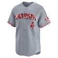Youth Cincinnati Reds ＃4 Shogo Akiyama Gray Limited Away Jersey