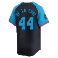 Youth Cincinnati Reds ＃44 Elly De La Cruz Navy Limited National League 2024 All-Star Game Jersey