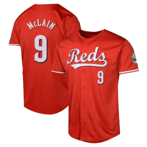 Youth Cincinnati Reds ＃9 Matt McLain Red Limited Alternate Jersey