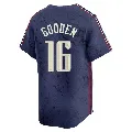 Youth Cleveland Guardians ＃16 Dwight Gooden Navy Limited 2024 City Connect Jersey
