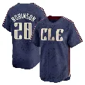 Youth Cleveland Guardians ＃20 Frank Robinson Navy Limited 2024 City Connect Jersey