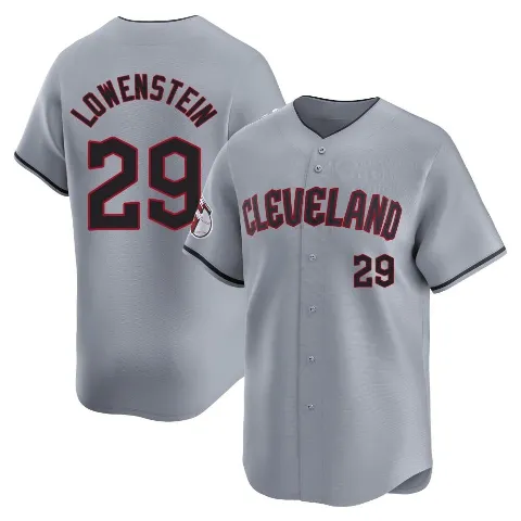 Youth Cleveland Guardians ＃29 John Lowenstein Gray Limited Road Jersey