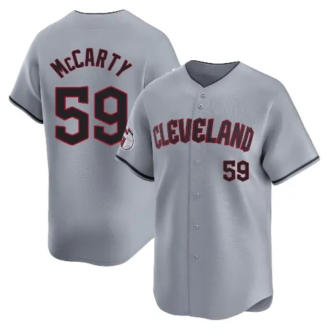 Youth Cleveland Guardians ＃59 Kirk McCarty Gray Limited Road Jersey