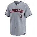 Youth Cleveland Guardians ＃6 Brandon Guyer Gray Limited Road Jersey