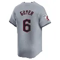 Youth Cleveland Guardians ＃6 Brandon Guyer Gray Limited Road Jersey