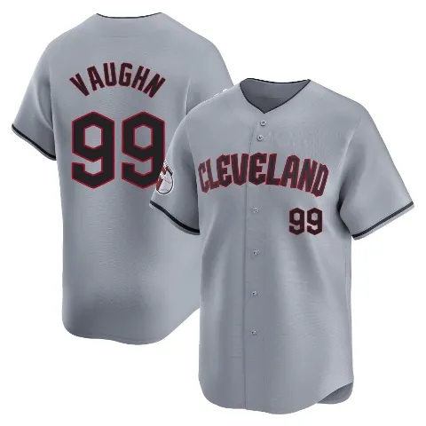 Youth Cleveland Guardians ＃99 Ricky Vaughn Gray Limited Road Jersey