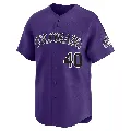Youth Colorado Rockies ＃40 Tyler Kinley Purple Limited Alternate Jersey