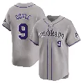 Youth Colorado Rockies ＃9 Brenton Doyle Gray Limited Road Jersey