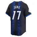Youth Detroit Tigers ＃17 Jace Jung Blue Limited 2024 City Connect Jersey