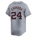 Youth Detroit Tigers ＃24 Miguel Cabrera Gray Limited Road Jersey