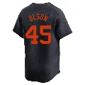 Youth Detroit Tigers ＃45 Reese Olson Navy Limited Alternate Jersey