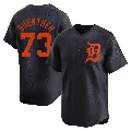 Youth Detroit Tigers ＃73 Sean Guenther Navy Limited Alternate Jersey