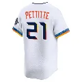 Youth Houston Astros ＃21 Andy Pettitte White Limited 2025 City Connect Jersey