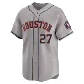 Youth Houston Astros ＃27 Bob Watson Gray Limited Away Jersey