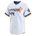Youth Houston Astros ＃44 Yordan Alvarez White Limited 2025 City Connect Jersey