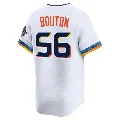 Youth Houston Astros ＃56 Jim Bouton White Limited 2025 City Connect Jersey