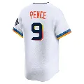 Youth Houston Astros ＃9 Hunter Pence White Limited 2025 City Connect Jersey