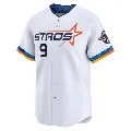 Youth Houston Astros ＃9 Zach Dezenzo White Limited 2025 City Connect Jersey