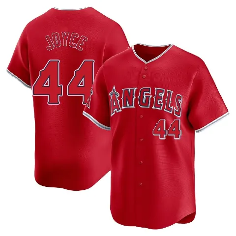 Youth Los Angeles Angels ＃44 Ben Joyce Red Limited Alternate Jersey