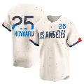 Youth Los Angeles Dodgers ＃25 Frank Howard Cream Limited 2024 City Connect Jersey
