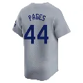Youth Los Angeles Dodgers ＃44 Andy Pages Gray Limited Away Jersey