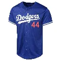 Youth Los Angeles Dodgers ＃44 Andy Pages Royal Limited Alternate Jersey
