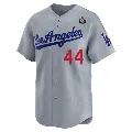 Youth Los Angeles Dodgers ＃44 Ken Landreaux Gray Limited Away 2024 World Series Jersey
