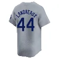 Youth Los Angeles Dodgers ＃44 Ken Landreaux Gray Limited Away 2024 World Series Jersey