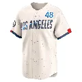 Youth Los Angeles Dodgers ＃48 Brusdar Graterol Cream Limited 2024 City Connect Jersey