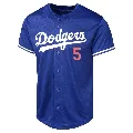 Youth Los Angeles Dodgers ＃5 Freddie Freeman Royal Limited Alternate Jersey