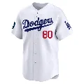 Youth Los Angeles Dodgers ＃80 Emmet Sheehan White Limited 2024 World Tour Seoul Series Home Jersey