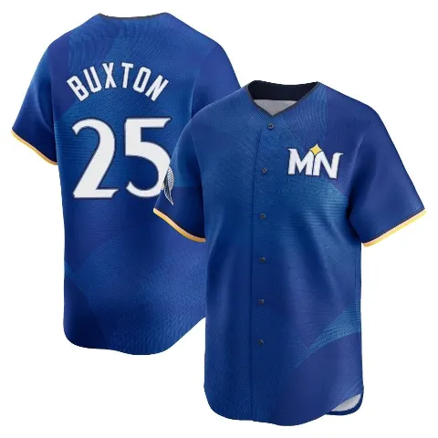 Youth Minnesota Twins ＃25 Byron Buxton Royal Limited 2024 City Connect Jersey