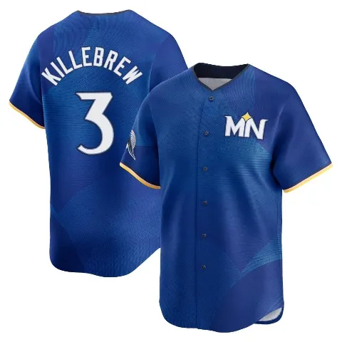 Youth Minnesota Twins ＃3 Harmon Killebrew Royal Limited 2024 City Connect Jersey