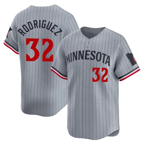 Youth Minnesota Twins ＃32 Emmanuel Rodriguez Gray Limited Road Jersey