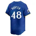 Youth Minnesota Twins ＃48 Torii Hunter Royal Limited 2024 City Connect Jersey