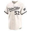 Youth Minnesota Twins ＃52 Zebby Matthews Cream Limited Alternate Jersey