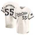 Youth Minnesota Twins ＃55 Kody Funderburk Cream Limited Alternate Jersey