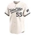 Youth Minnesota Twins ＃55 Kody Funderburk Cream Limited Alternate Jersey