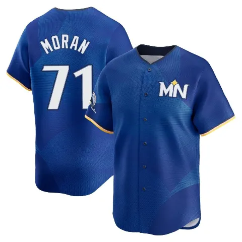 Youth Minnesota Twins ＃71 Jovani Moran Royal Limited 2024 City Connect Jersey